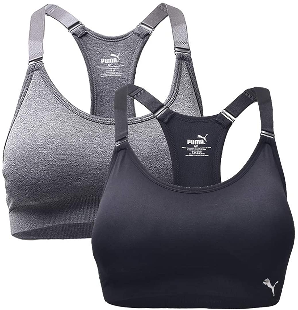 Price:$15.00    Puma Womens Seamless Sports Bra with Removable Cups  Clothing