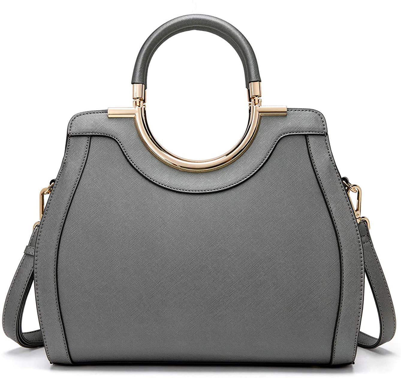 Price:$56.80    LJOSEIND Women’s Handbags Designer Purses Satchel Totes Structured Shoulder Bags  Clothing