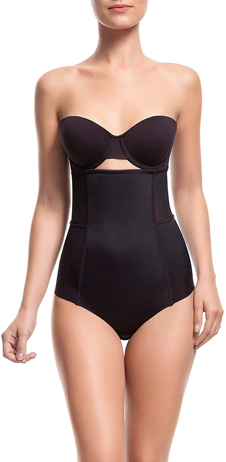 Price:$56.78 Squeem - Sheer Allure, Women's Slimming High Waist Tulle Shaping Panty at Amazon Women’s Clothing store