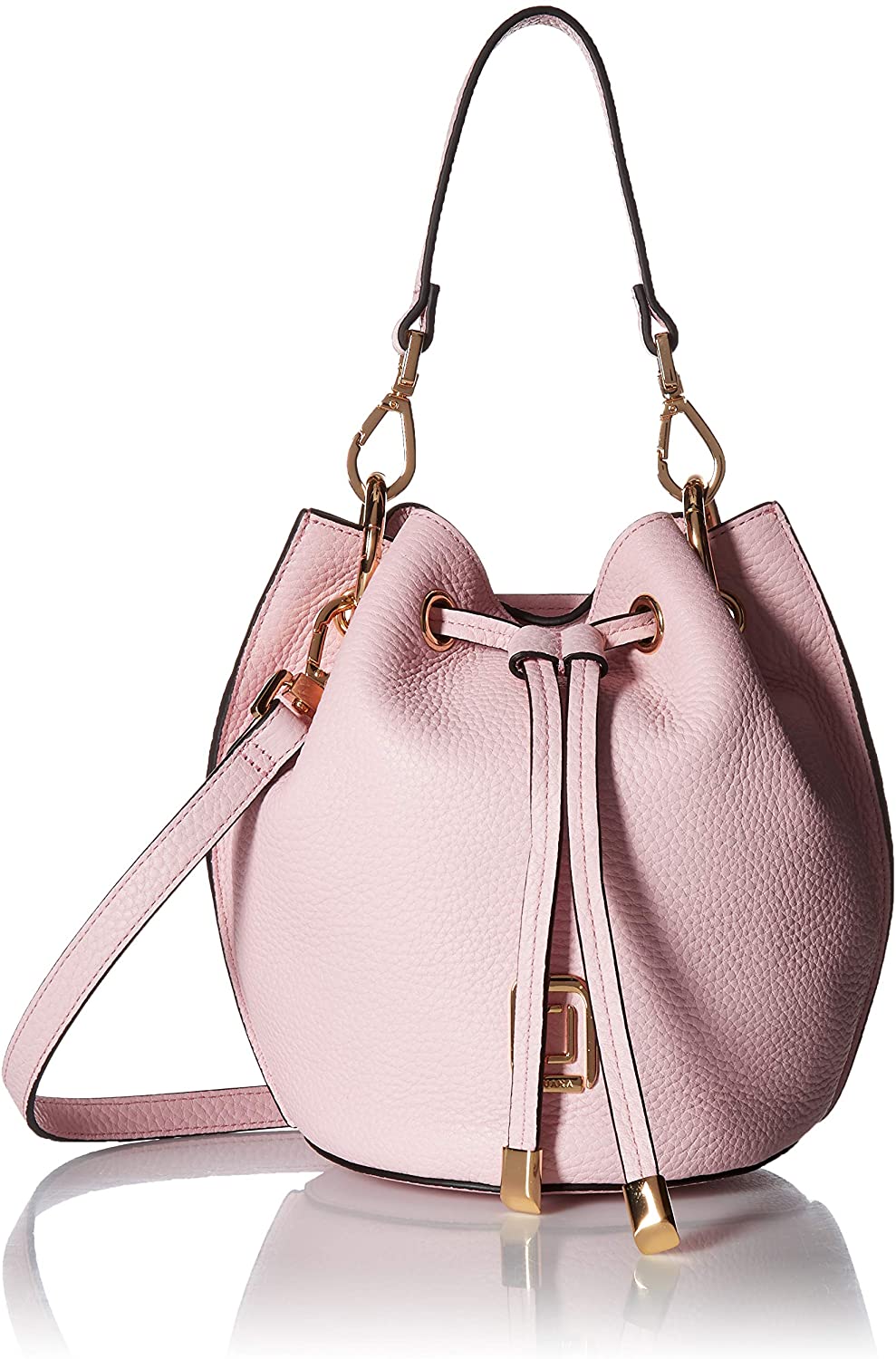 Price:$216.88 LUANA ITALY Women's Carla Micro Bucket, Luana Rosa  Handbags   