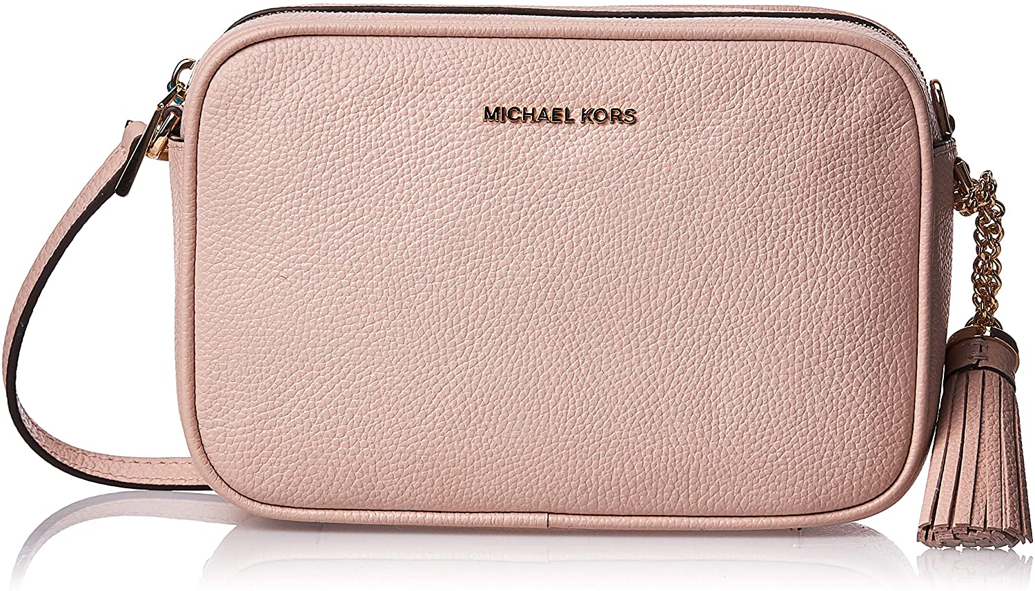 Price:$165.00 MICHAEL Michael Kors Ginny Medium Camera Bag Soft Pink One Size  Handbags   