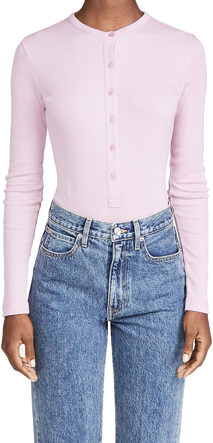 Price:$145.00 Fleur du Mal Women's Henley Bodysuit at Amazon Women’s Clothing store