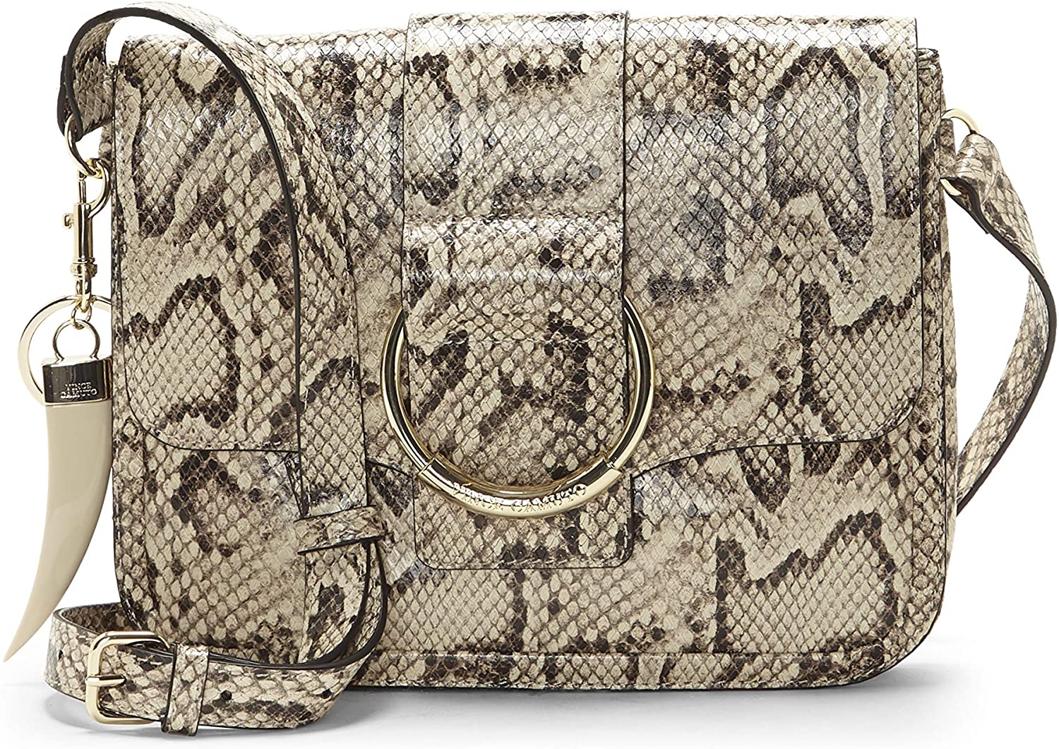 Price:$170.38 Vince Camuto CAIA Flap, OATMEAL  Handbags   