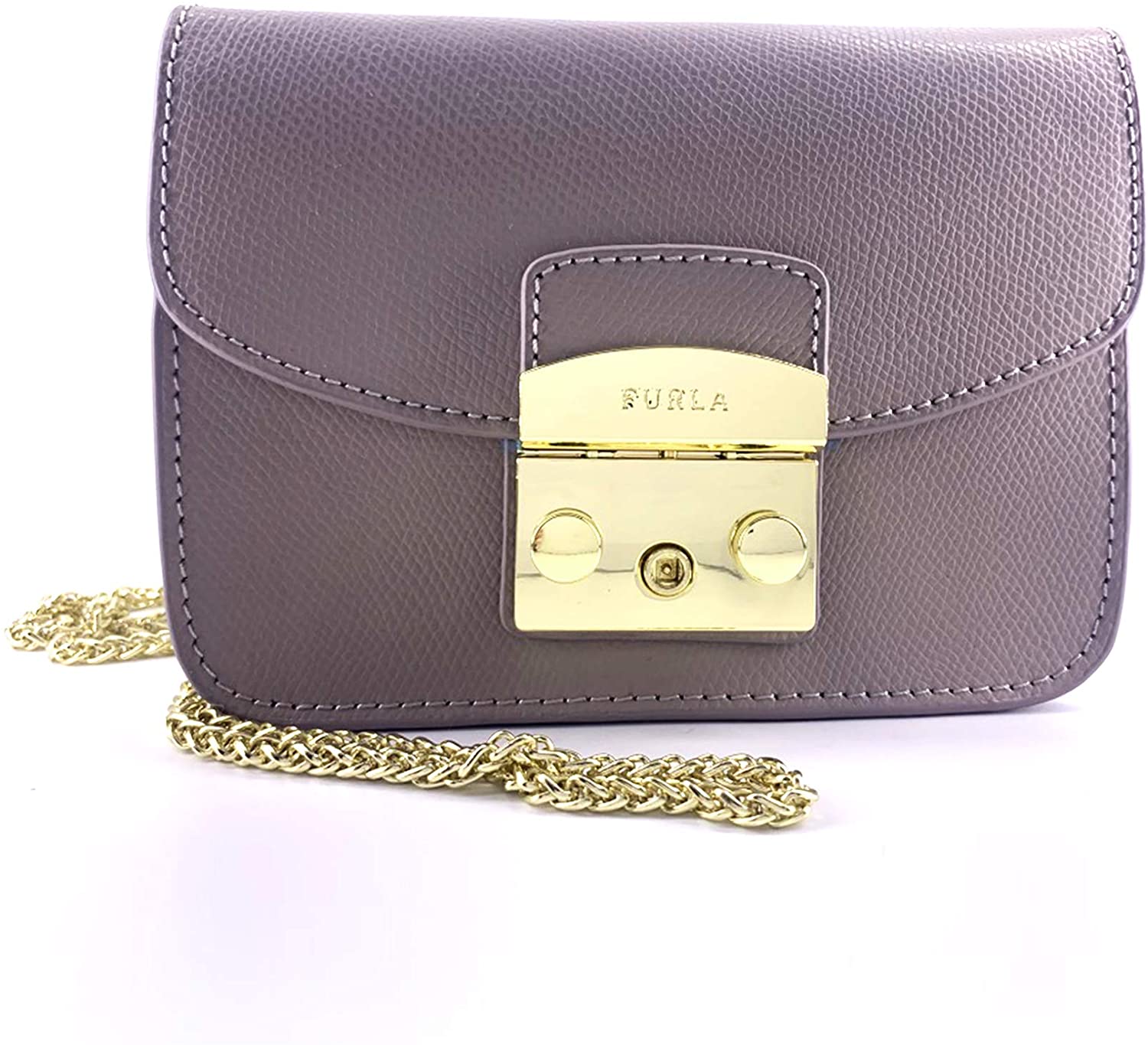 Price:$209.99    Furla Metropolis Ladies Small KJN Once Leather Shoulder Bag 978168  Clothing
