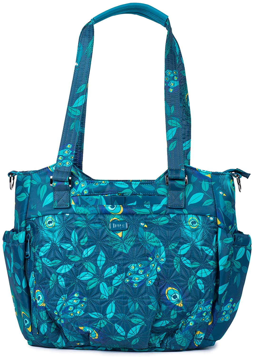 Price:$81.01 Lug Scuttle, Peacock Emerald  Handbags   