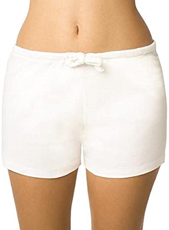 Price:$41.75 Cottonique Women's Hypoallergenic Drawstring Boxer Short Made from 100% Organic Cotton at Amazon Women’s Clothing store