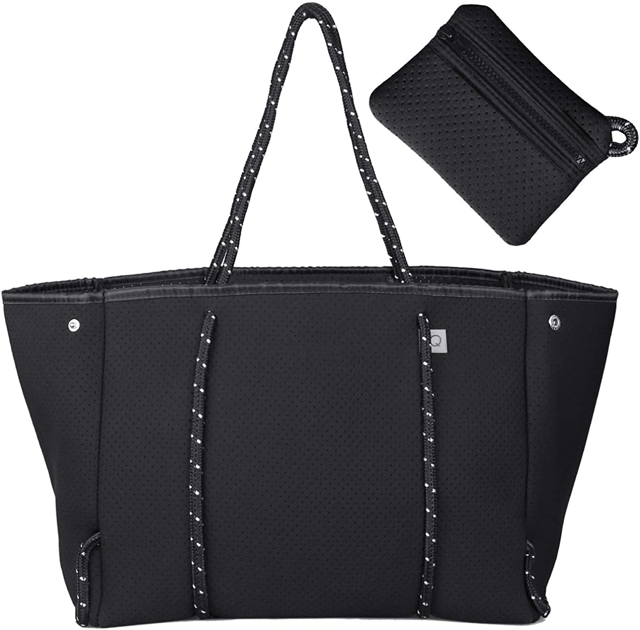 Price:$28.99    OCSTRADE Neoprene Multipurpose Beach Tote Bag Large Shoulder Bag with Inner Zipper Pocket and Movable Board  Clothing