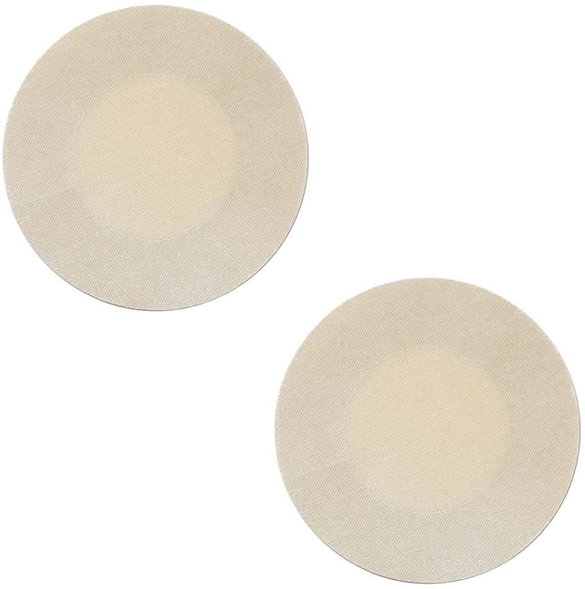 Price:$7.99 NippleCovers, 20 Pairs Sexy Breast Pasties Adhesive Bra Petal Tops Nippleless Cover Disposable (Round 20 Pairs) at Amazon Women’s Clothing store