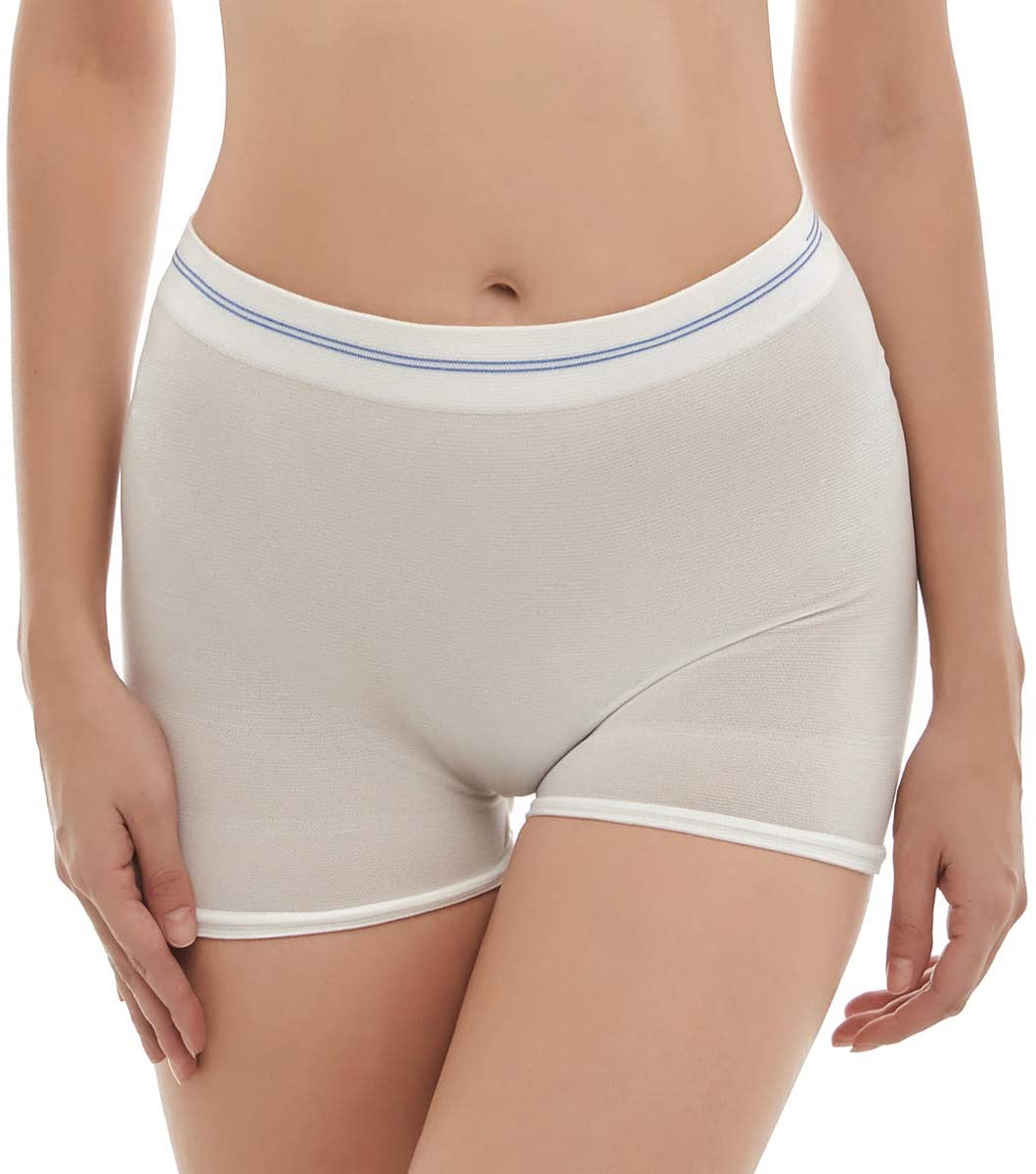 Price:$15.99    Mesh Panties for Women 6-Pack Disposable Seamless C-Section Recovery Anti-Chafing Mesh Postpartum Underwear (S/M)  Clothing