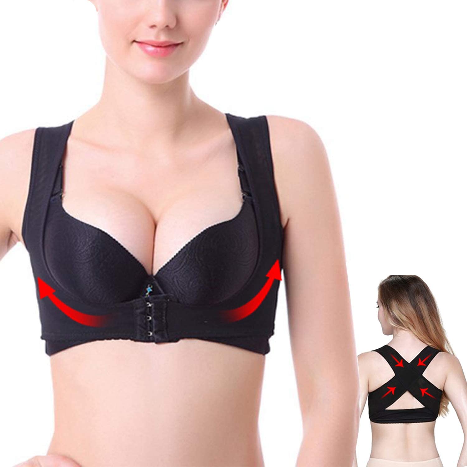 Price:$10.99    RTDEP Chest Brace Chest Support for Women,Posture Corrector  Clothing