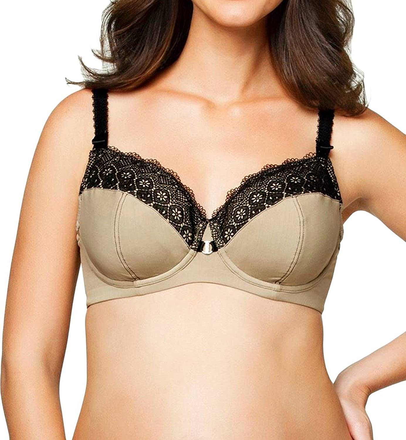 Price:$13.59    Cake Lingerie Maternity Nursing Ginger Macaroon Flexi-wire Bra  Clothing