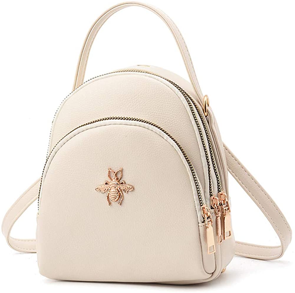 Price:$24.98    Fashion Mini Backpack Purse for Women Girls Cute Shoulder Bags (white)  Clothing