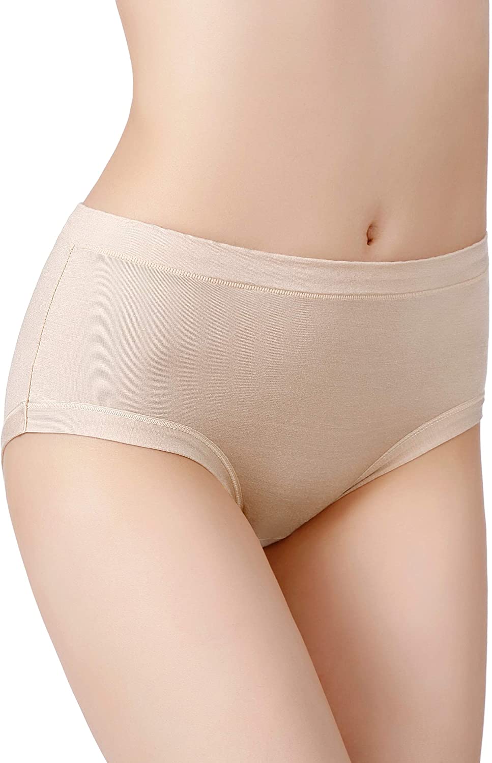 Price:$15.99 Period Underwear for Women (3 Pack) - Period Underwear in Beige, Pink, Black at Amazon Women’s Clothing store
