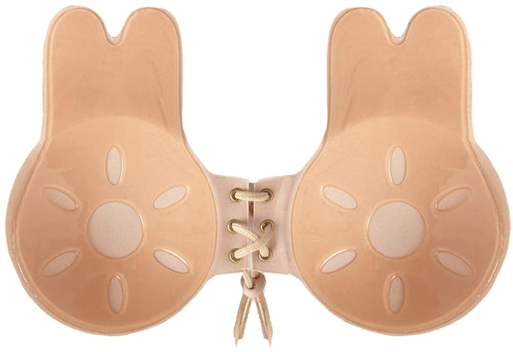 Price:$8.99    Nipple Covers, Silicone Adhesive Bra, NippleCover Lift Backless Breast Pasties  Clothing