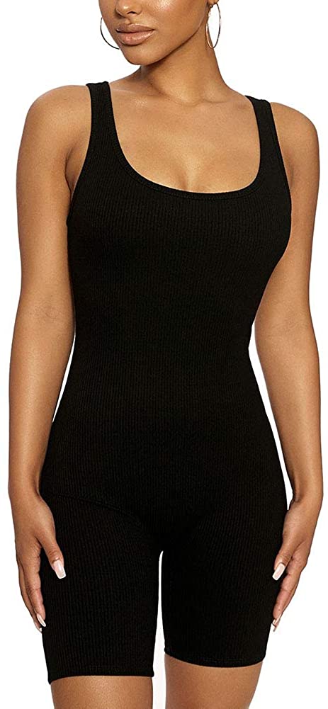 Price:$13.99    Mojessy Sexy Jumpsuits for Women - One Piece Outfits Bodycon Romper Shorts Bodysuit  Clothing