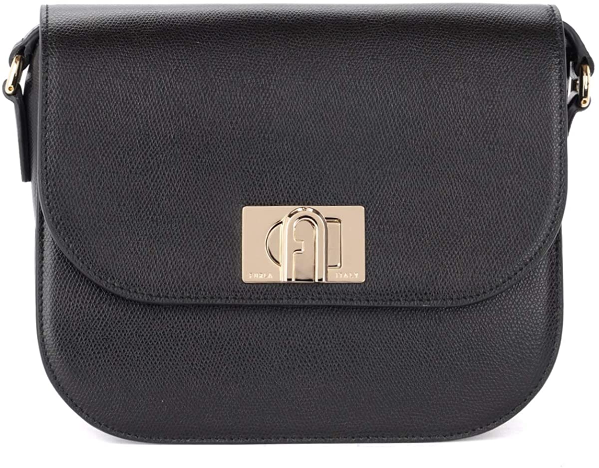 Price:$0.00    Furla 1927 Small Shoulder Bag 23 Nero One Size  Clothing