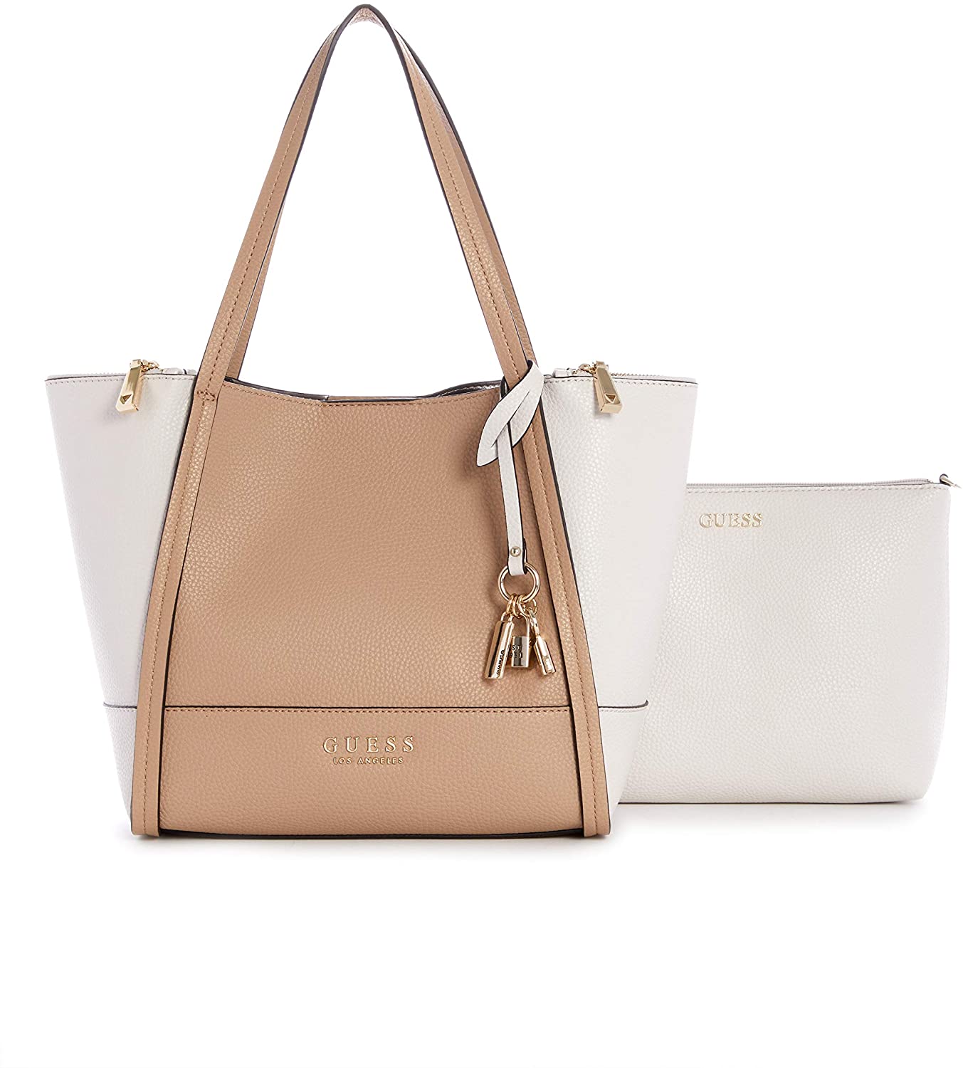Price:$88.84    GUESS Tote, Shoulder Bag, Stone multi  Clothing