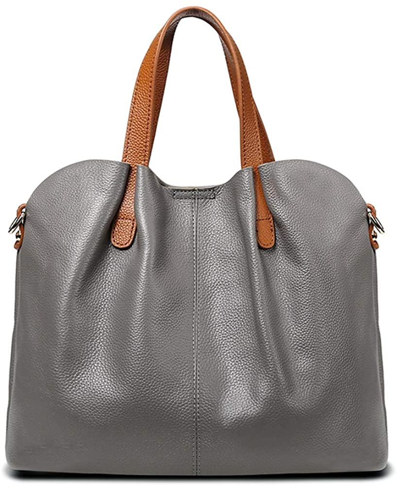 Price:$17.99    Women's Luxury Purse and Handbags Ladies Shoulder Bag Designer Satchel Messenger Patent Leather Crossbody Tote Bags (Grey-casual)  Clothing