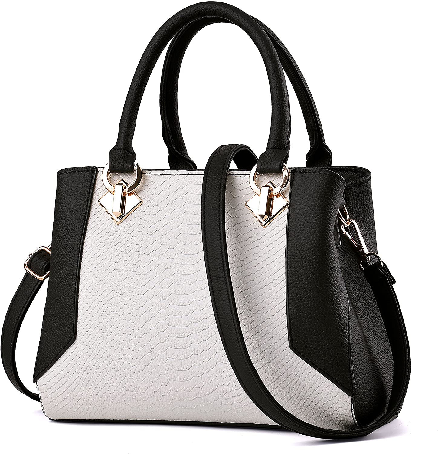 Price:$13.49    Nevenka Women Bags Handbag Shoulder Bags Fashion Crossbody Bags Purse Totes (BLACK)  Clothing