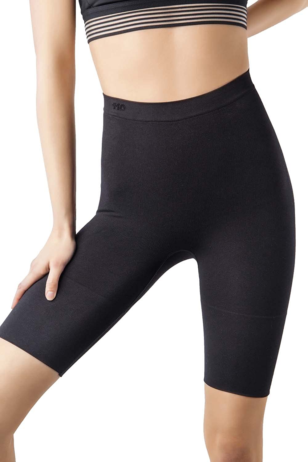 Price:$16.99 +MD Women's Tummy Control Panties High Waist Firm Control Shapewear Thigh Slimmers Body Shaper Butt Lifter at Amazon Women’s Clothing store