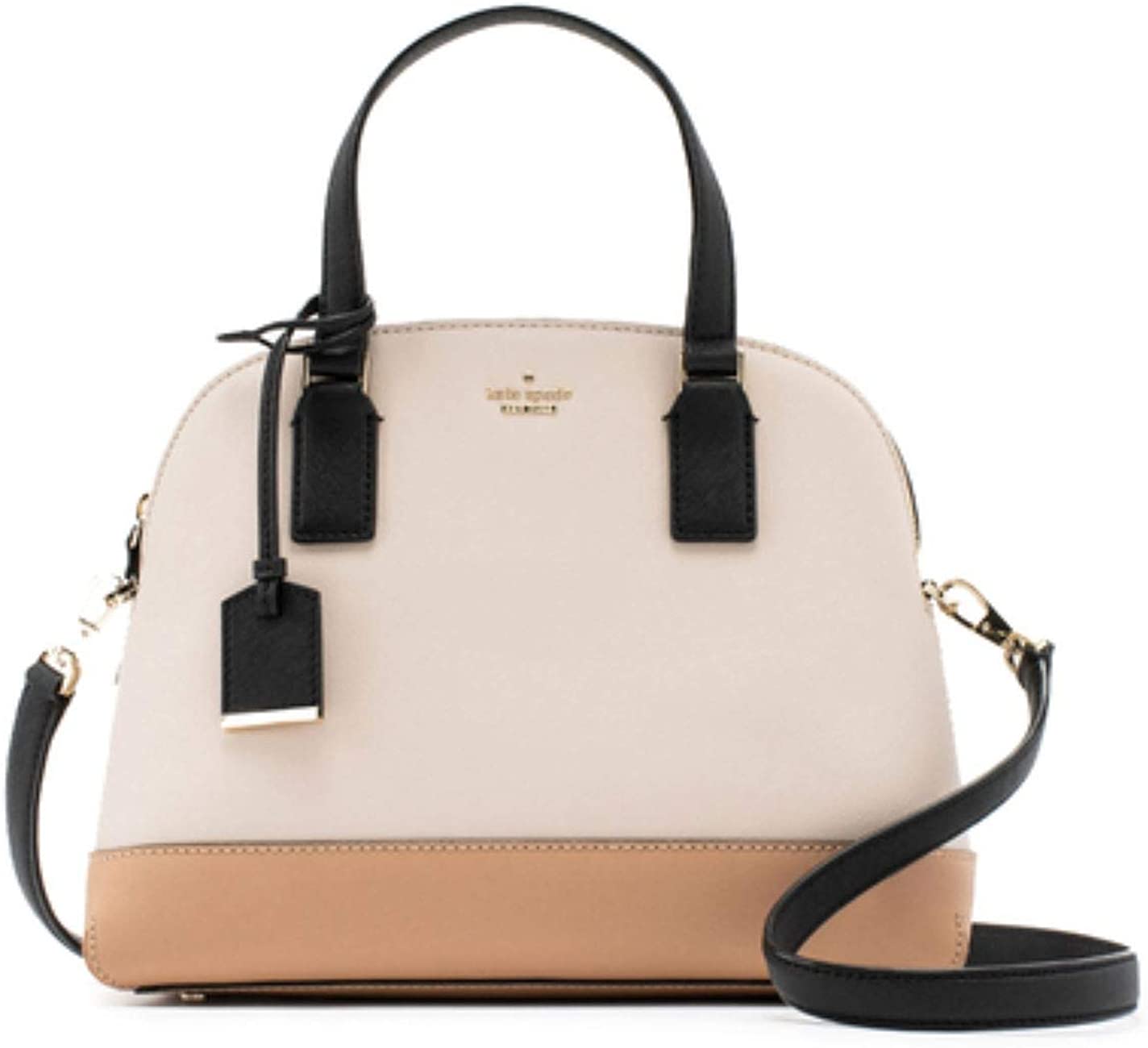 Price:$328.00    Kate Spade Cameron Street Lottie Satchel Cashew Butter Multi Color  Clothing