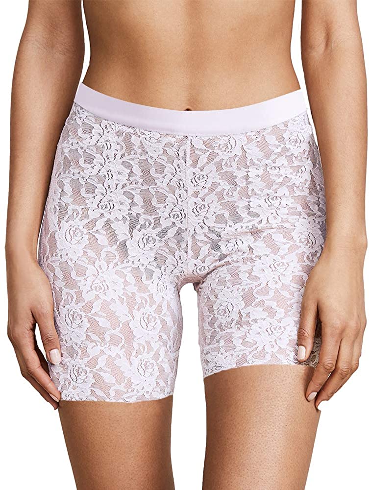 Price:$15.99 MANCYFIT Lace Short Leggings for Women Stretch Slip Shorts Under Dresses Plus Size Undershorts at Amazon Women’s Clothing store