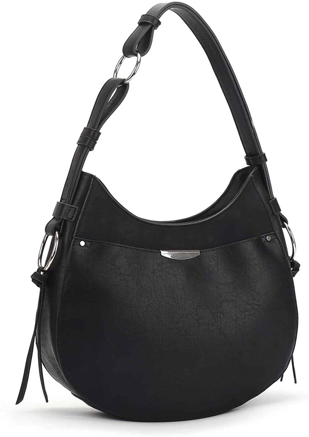 Price:$30.99    AFKOMST Hobo Bags for Women Hobo Purses and Handbags Hobo Shoulder Bags Black  Clothing