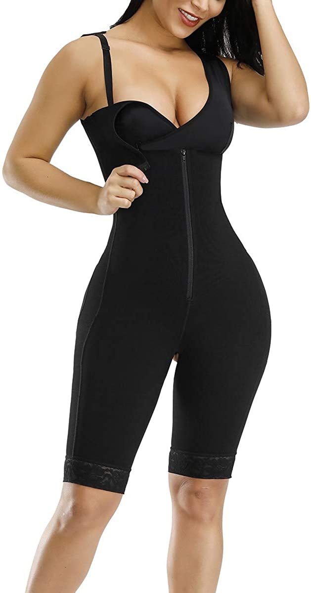 Price:$31.99 MASS21 Women Full Body Shaper for Postpartum Recovery Waist Slimmer and Thigh Shaper at Amazon Women’s Clothing store