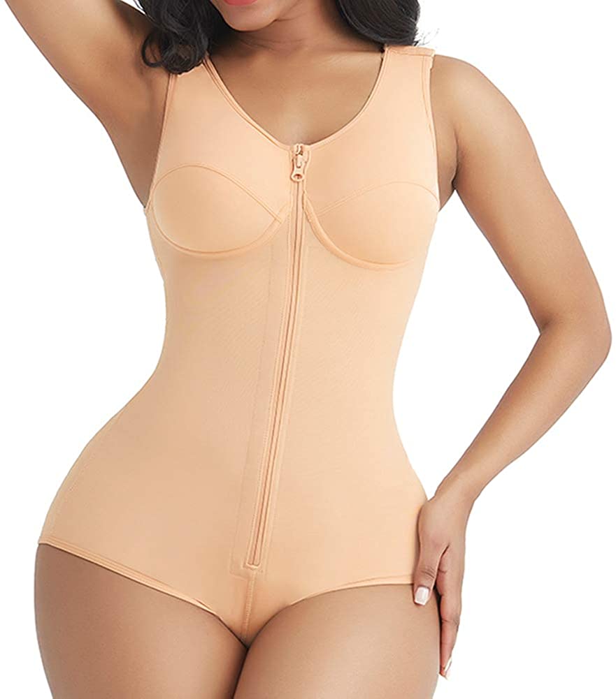 Price:$21.99 Wonder-Beauty Women Tummy Control Shapewear Slimming Bodysuit Butt Lifter Fajas Seamless Body Briefer at Amazon Women’s Clothing store