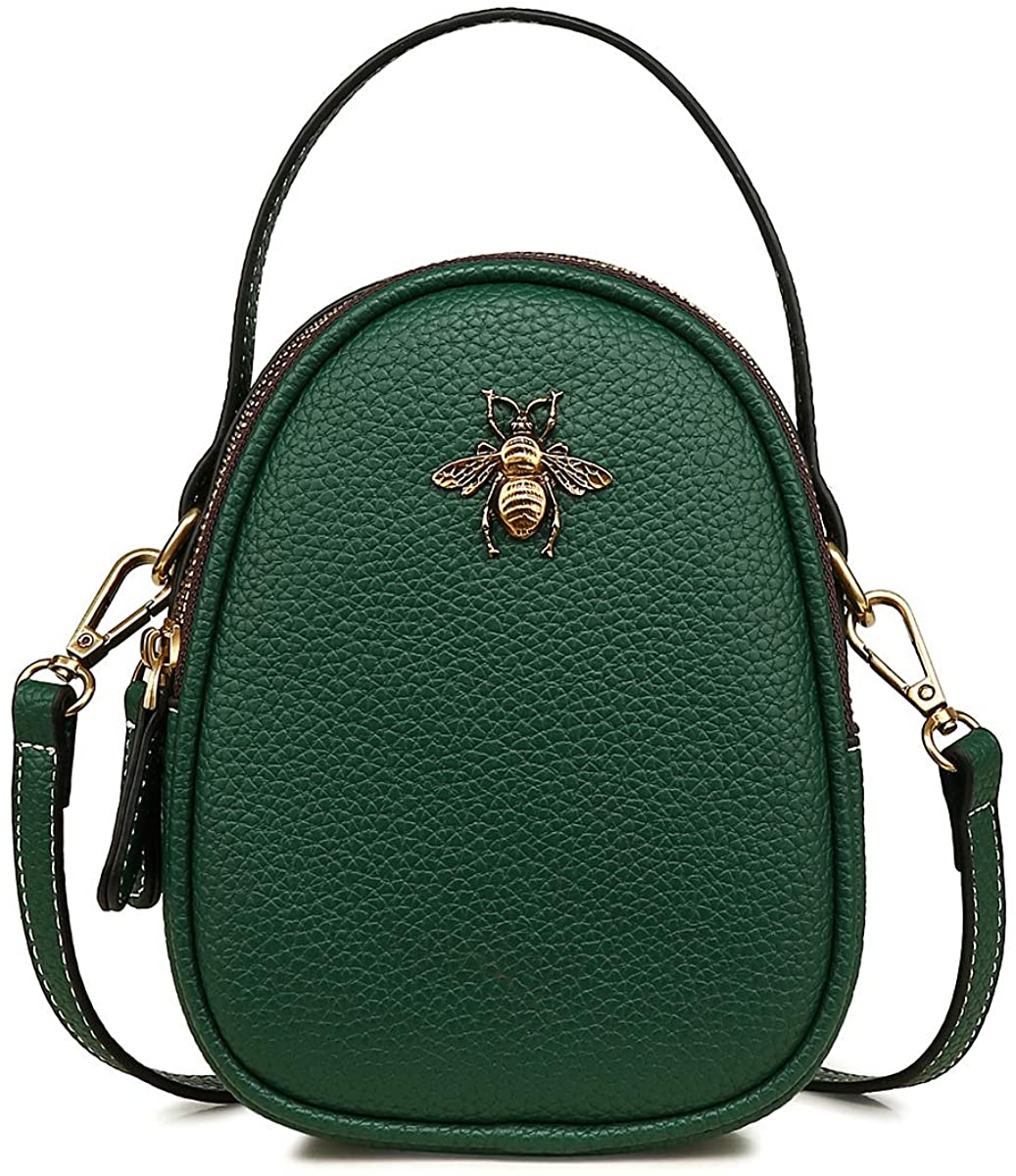 Price:$13.99 Small Crossbody Bags for Women Fahion PU Leather Shoulder Bags Lightweight Ladies Bags Purse and Handbags(L-Green)  Handbags   