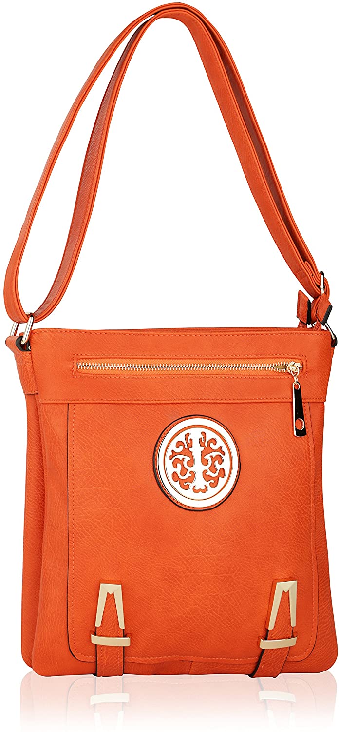 Price:$25.99 MKF Crossbody Bag for Women – PU Leather Pocketbook Handbag Multi Compartment Messenger Purse – Shoulder Strap  Handbags   