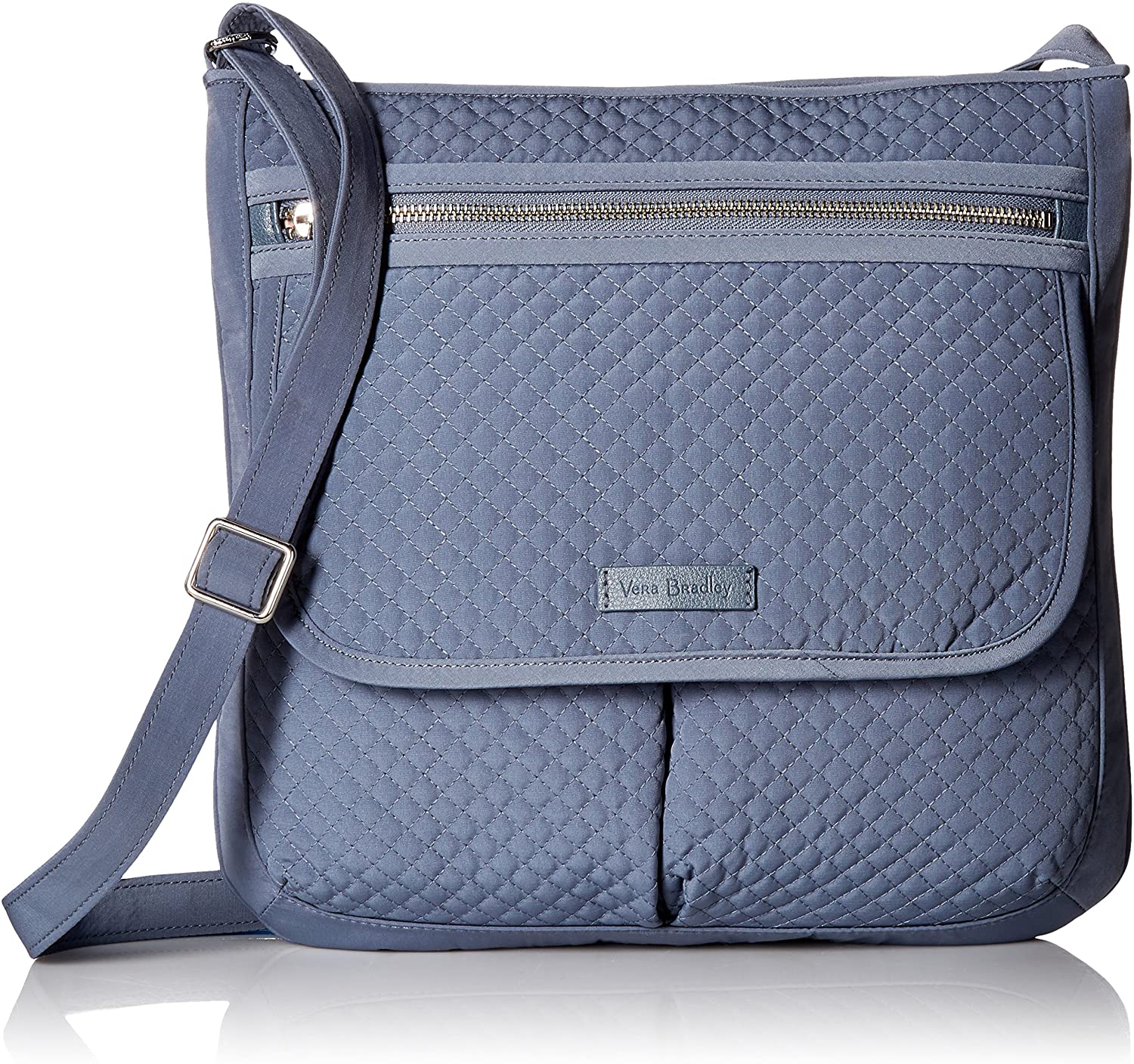 Price:$95.64 Vera Bradley Microfiber Mailbag Crossbody Purse, Charcoal  Handbags   