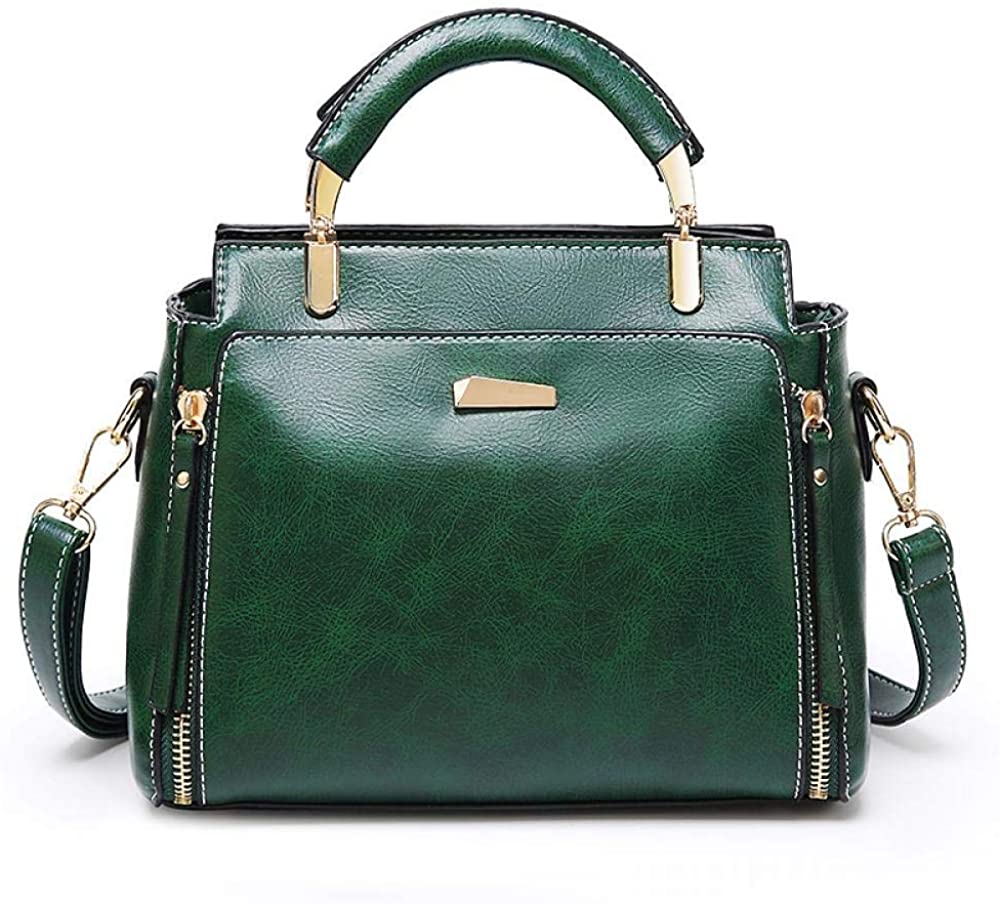 Price:$22.99    FADPRO Women Satchel Purse Ladies Shoulder Bag - Green  Clothing
