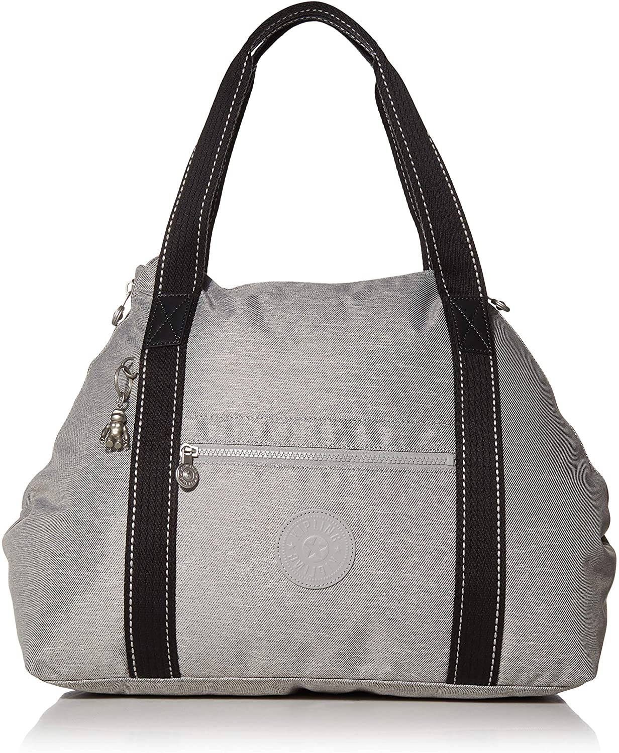 Price:$90.83    Kipling Women's Art Medium Tote Bag, chalk grey, One Size  Clothing