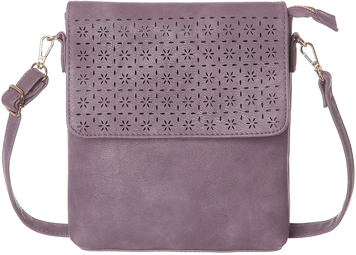 Price:$19.99 Jonvikki Small Crossbody Bags Travel Purse and Handbags Crossbody Shoulder Bag For Women(Purple)  Handbags   