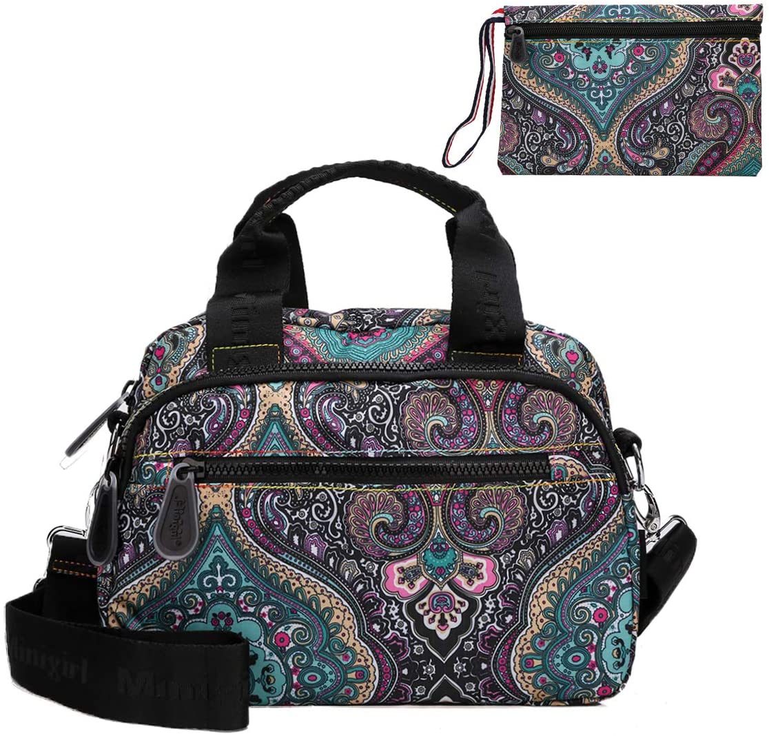 Price:$26.99    Crossbody Purse for Women, Nylon Lightweight Water-resistant Shoulder Bag, Sport Travel Beach Shopping Tote Bag With Wallet (Mandala)  Clothing