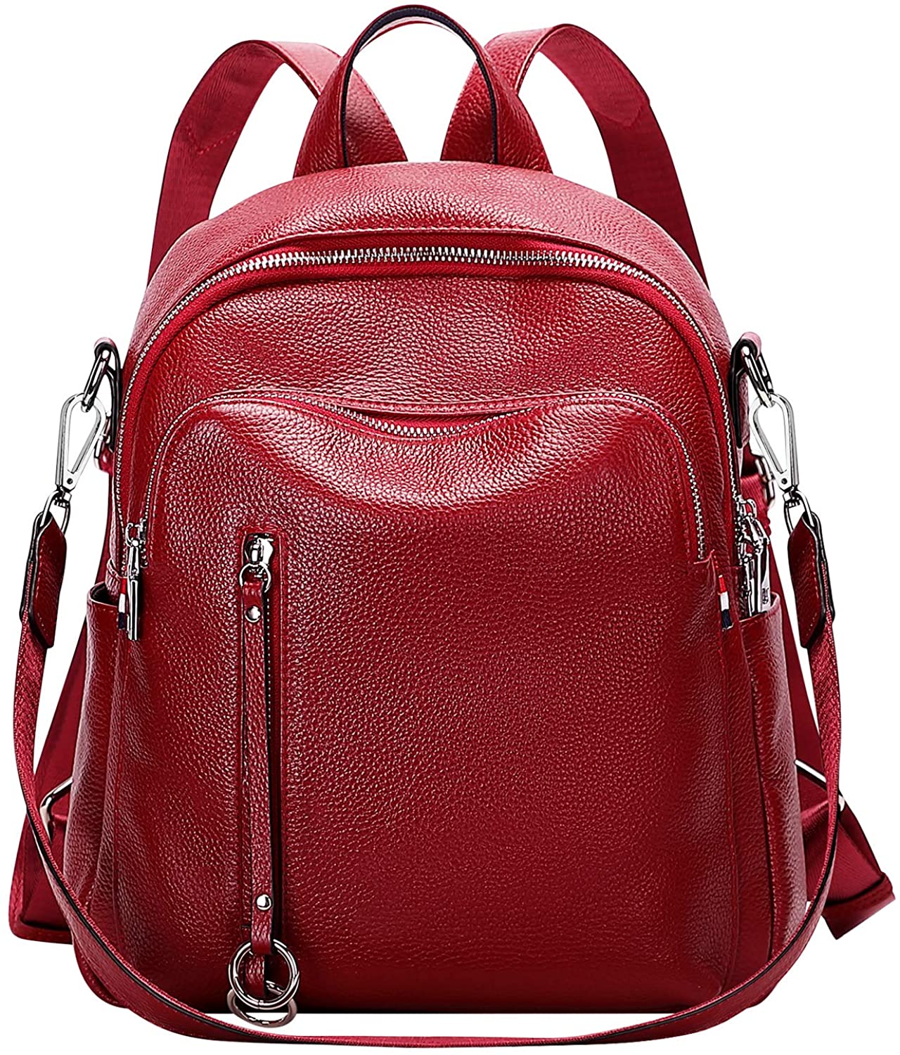 Price:$68.57    ALTOSY Fashion Genuine Leather Backpack Purse for Women Shoulder Bag Medium Casual Daypack  Clothing