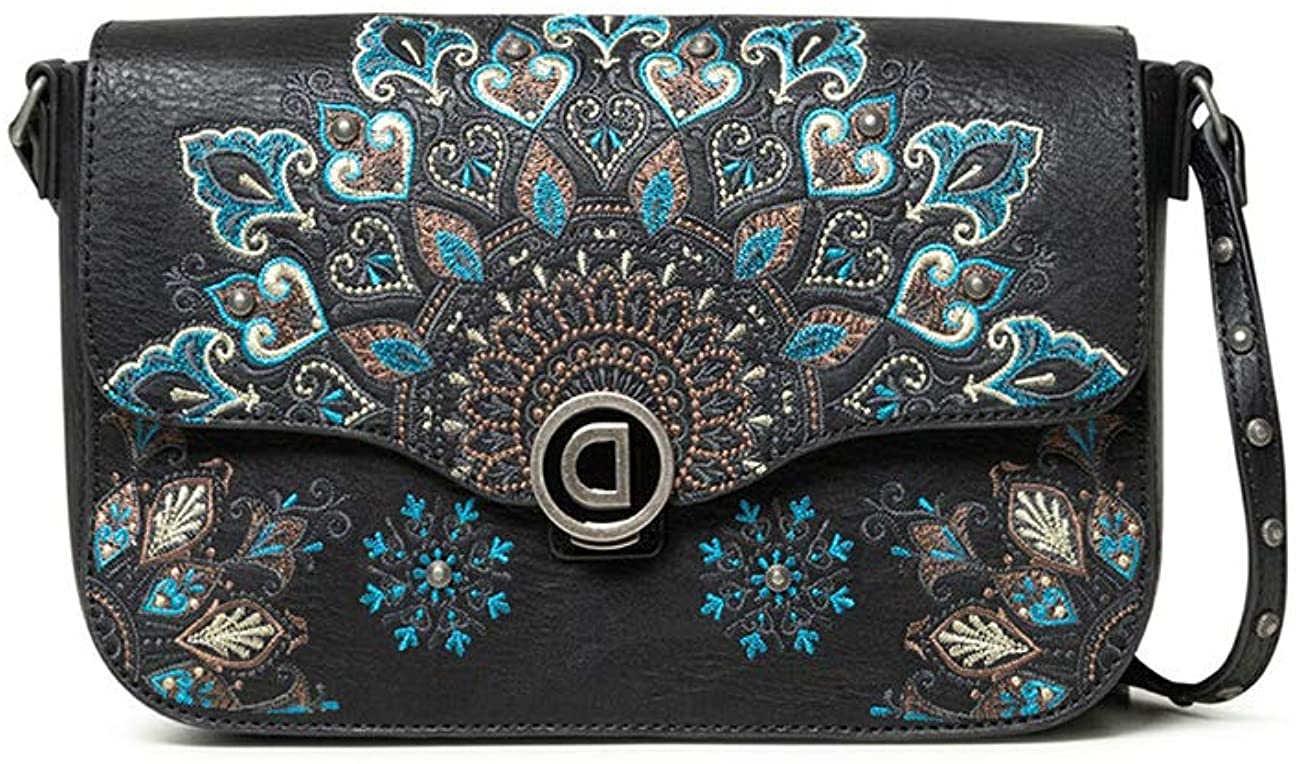 Price:$123.66 Desigual Deva Amorgos Across Body Bag, Green  Handbags   