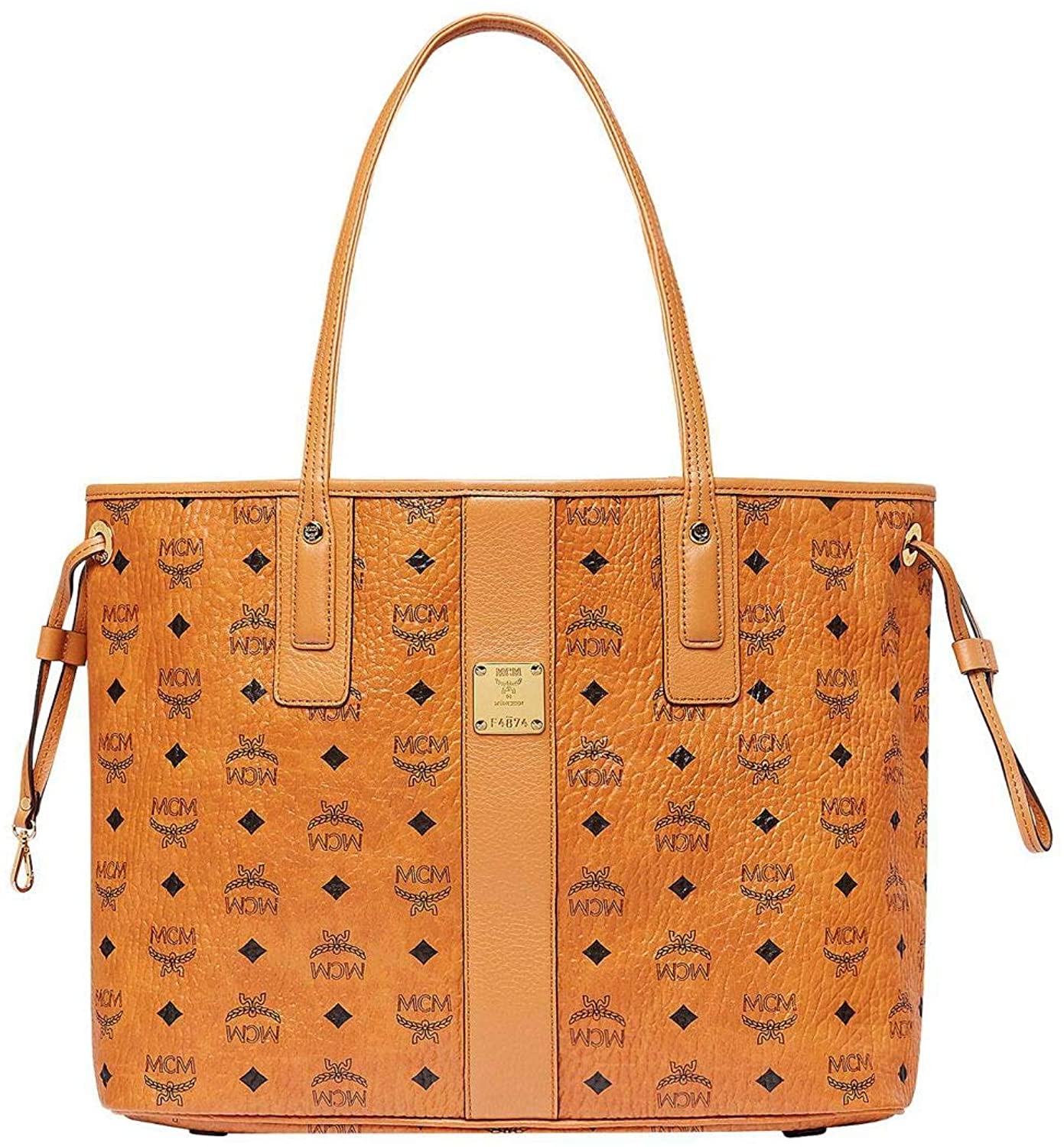 Price:$650.00    MCM Reversible Liz Medium Shopper in Visetos  Clothing