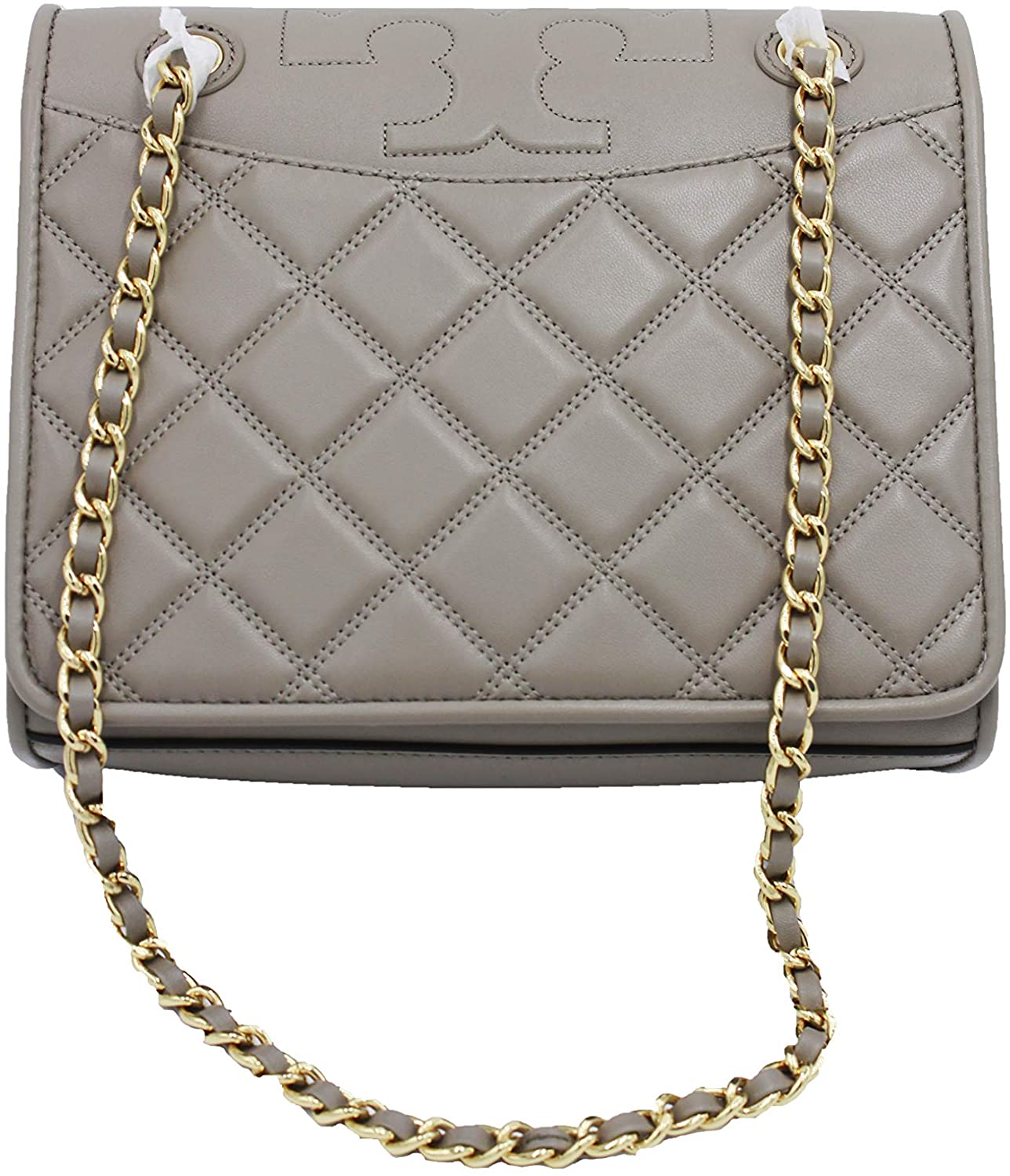 Price:$299.99 Tory Burch 64142-036 French Gray Savannah Convertible Women's Shoulder Bag  Handbags   