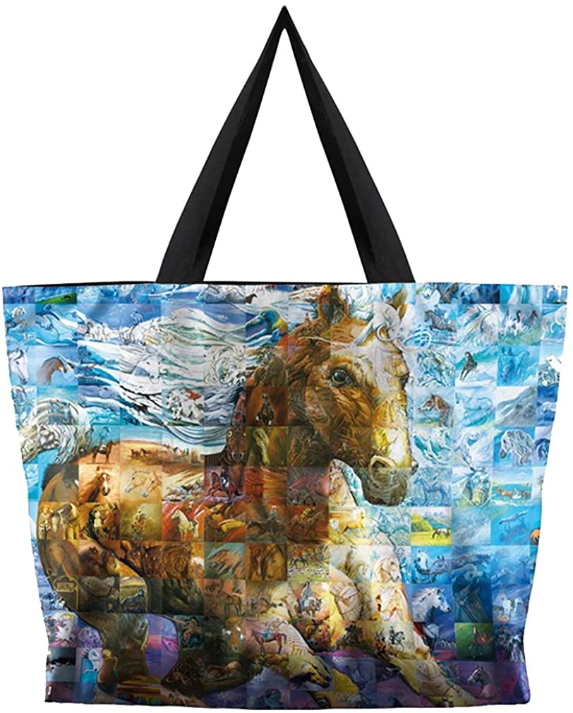 Price:$14.99 Kuyou Women's Designs Print Handbags Shoulder Bags (horse)  Handbags   