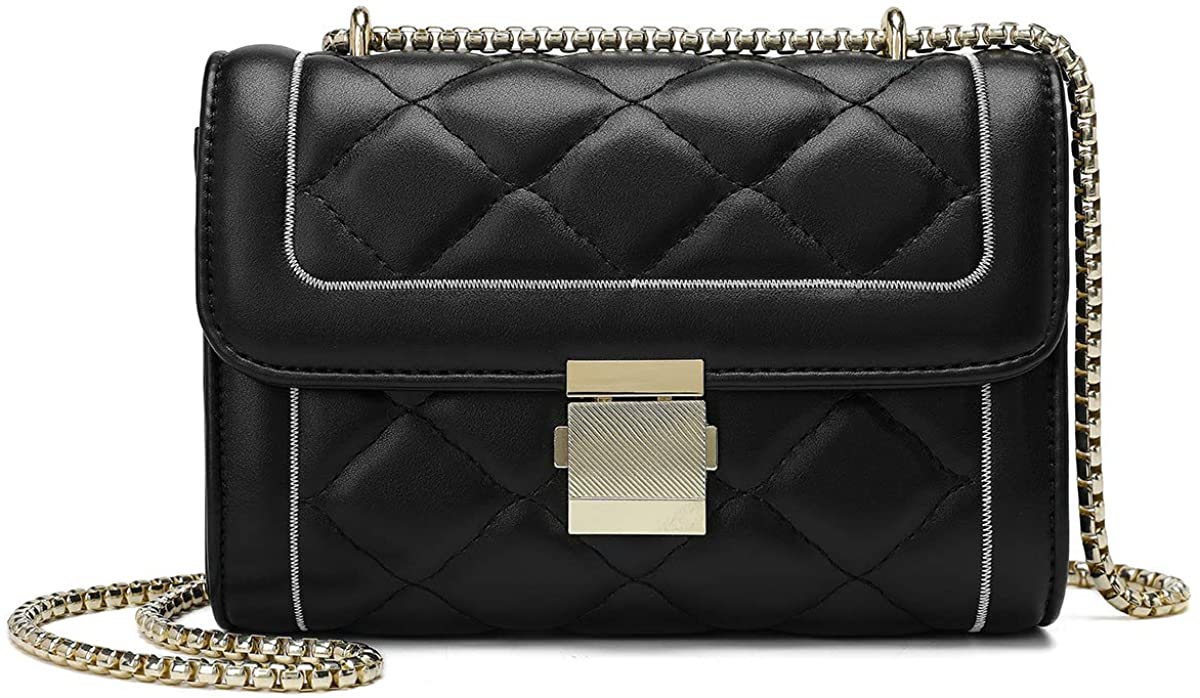 Price:$35.80 Purses and Handbags Envelope Evening Clutch Crossbody Bags Classic Wedding Party Shoulder Bag for Women (Black)  Handbags   