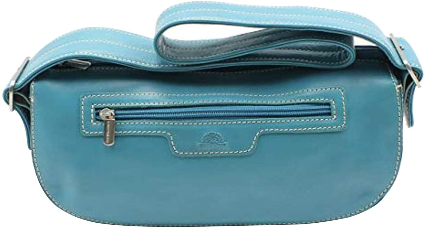 Price:$74.95    Tony Perotti Womens Italian Leather Compact Shoulder Purse Handbag Zip Pocket  Clothing