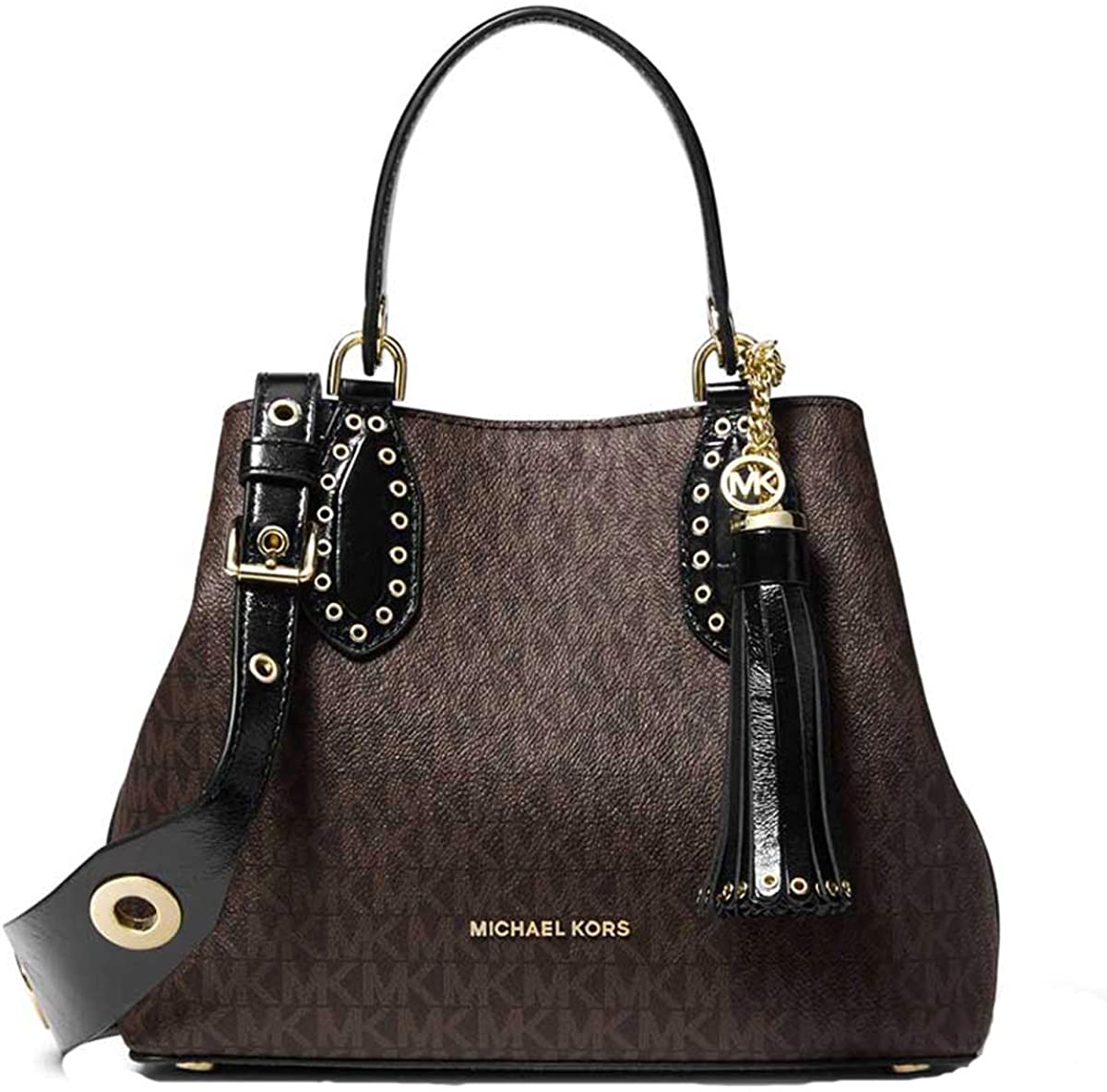 Price:$224.00    Michael Kors Brookyln Ladies Small Two Tone Leather Satchel Bag 30H8GBNT1B-292  Clothing