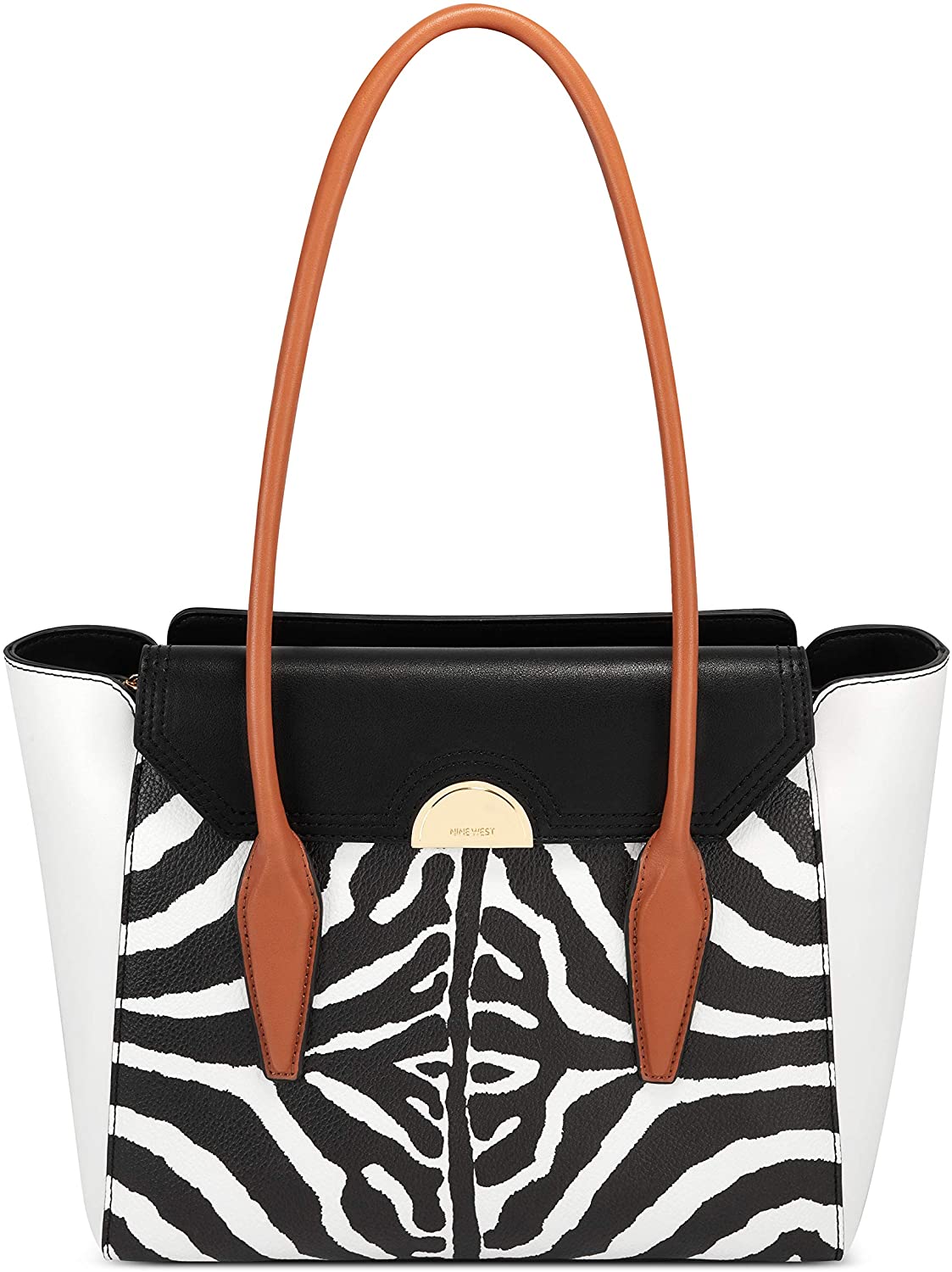 Price:$52.63 Nine West Shoulder Bag, Zebra  Handbags   