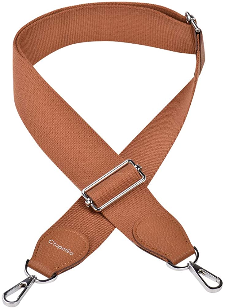 Price:$21.99 Shoulder Bag Handbag Purse Strap Crossbody Strap Adjustable Canvas Strap 35 to 52 Inch W/Hooks  Handbags   