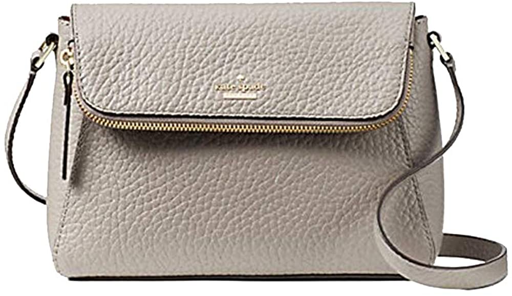 Price:$125.00    Kate Spade NY Carter Berrin Leather Shoulder Purse in Soft Taupe  Clothing