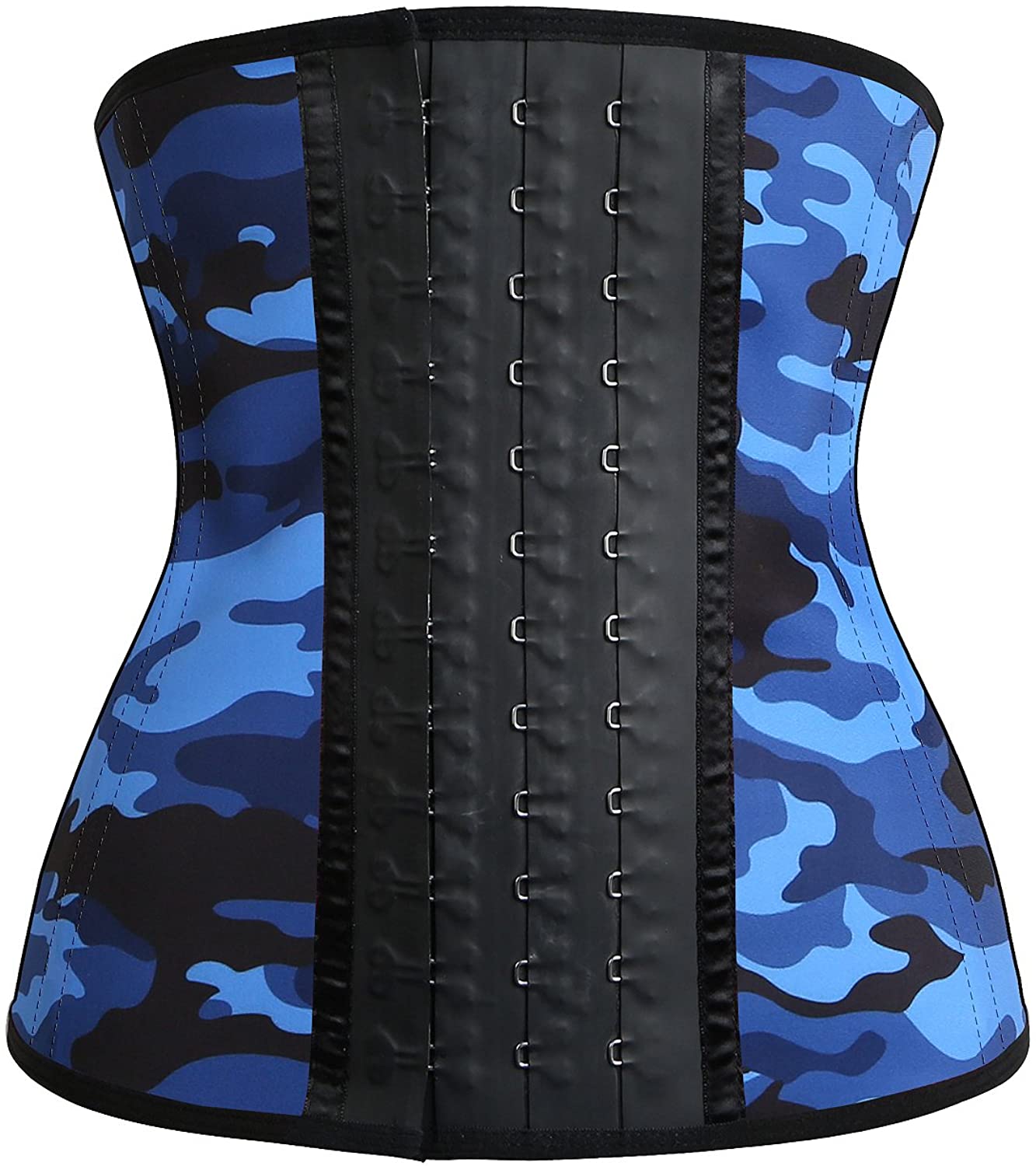 Price:$25.99 Uhnice Womens Workout Waist Latex Trainer Corset at Amazon Women’s Clothing store