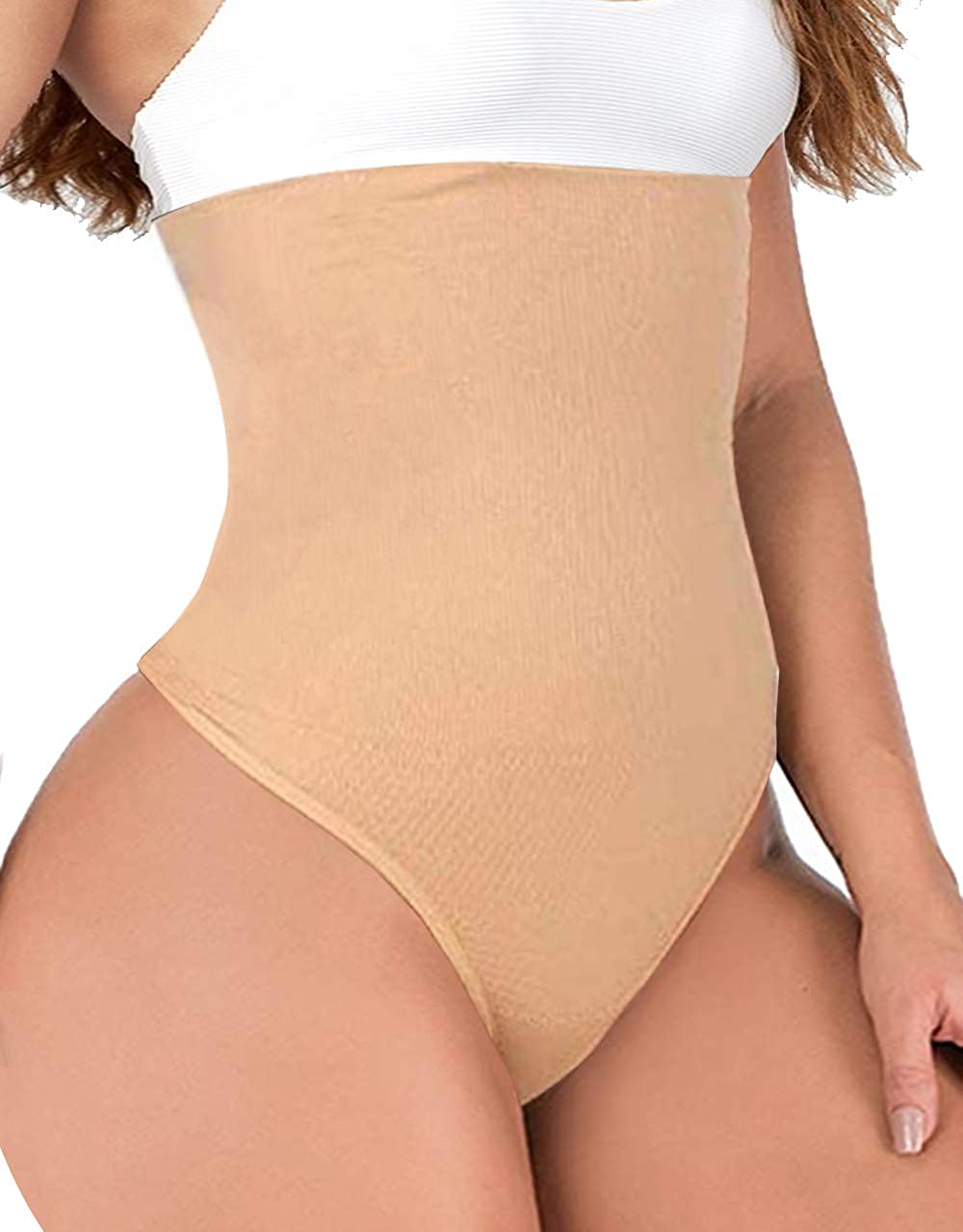 Price:$9.99 VENDAU Shapewear for Women Tummy Control Waist Shapewear Thong Body Shaper for Women Girdle for Women Tummy Control at Amazon Women’s Clothing store