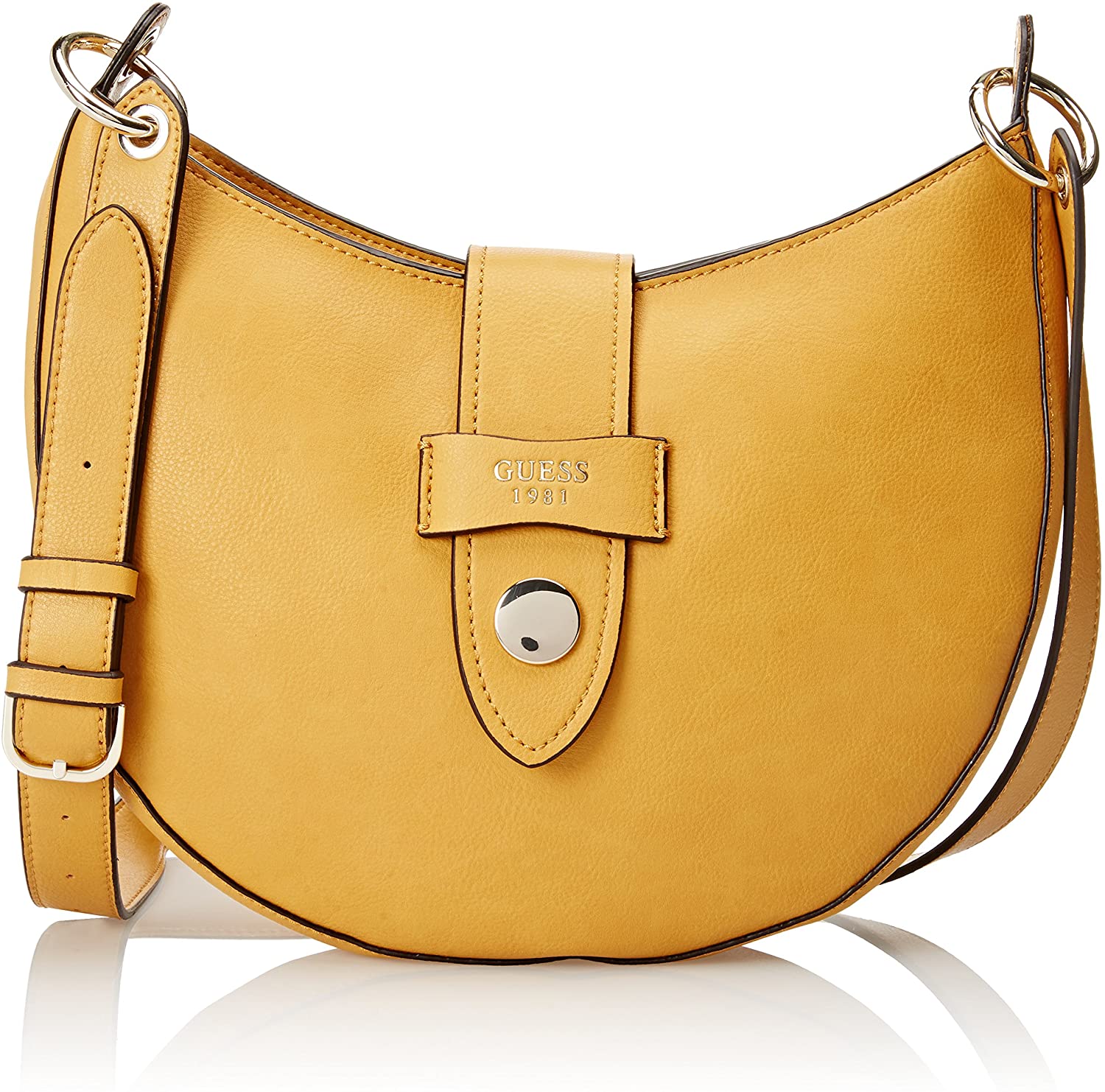 Price:$100.93 Guess HWVG6783040, Women's Shoulder Bag, Yellow(Topaz), 13x22.5x28.5 cm (W x H x L)  Handbags   